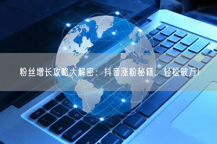 粉丝增长攻略大解密：抖音涨粉秘籍，轻松破万！