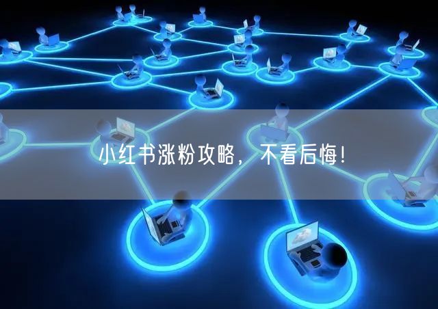 小红书涨粉攻略，不看后悔！