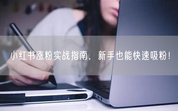 小红书涨粉实战指南，新手也能快速吸粉！