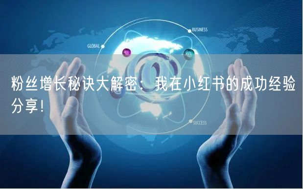 粉丝增长秘诀大解密：我在小红书的成功经验分享！